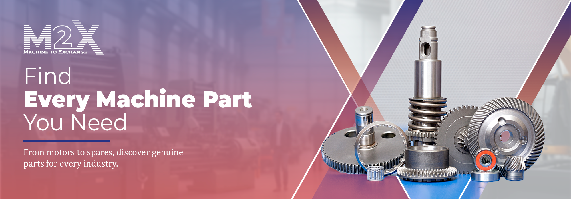 Industrial tools and spares available